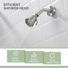 Angle Simple Shower Head, Brass High Flow Shower Sprayer Head,