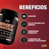 Whey Protein 1,000 Gr Alfa-lactoalbúmina Fnt Sabor Fresas Con Crema