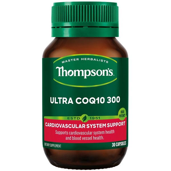 Thompson's Ultra CoQ10 300mg Capsules 30