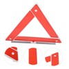 BUGUUYO Reflective Triangle Warning Sign for Emergency Roadside Safety Design