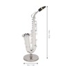 Alto Saxophone Ornaments Mini Sax Decoration Musical Instrument Model Gift