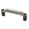 Liberty P38781C-SBR Satin Nickel & Coco Bronze Riveted Drawer & Cabinet Pull