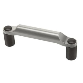 Liberty P38781C-SBR Satin Nickel & Coco Bronze Riveted Drawer & Cabinet Pull