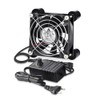 GDSTIME 80 mm Computer Fan with AC Plug 220 V