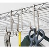EQUIJUANCE 16 pcs,Stainless Steel S Hook Cookware Hooks, Multiple Uses,