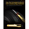 AUTOWN Tire Repair Kit with Plugs Fix Punctures & Plug