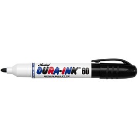 Markal 96536 Dura-Ink 60, Black (Pack of 12)