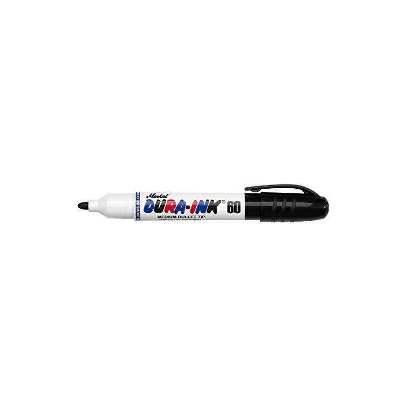 Markal 96536 Dura-Ink 60, Black (Pack of 12)