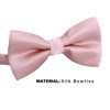 WELROG Pre Tied Solid Color kids boys children bow tie