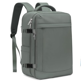 Yankony Airplane Cabin Travel Backpack 40 x 20 x 25 cm Ryanair Travel Backpack with Anti-Theft Bag, Green