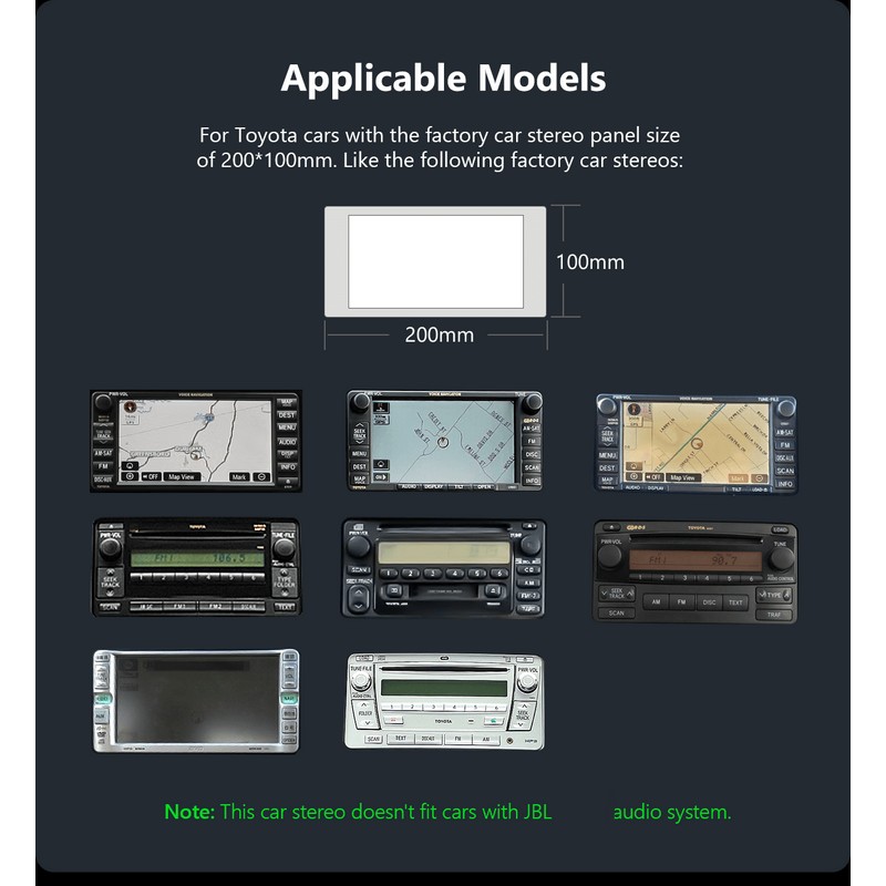 For Scion tC 2011-2016 Apple CarPlay Android 13 Car Stereo