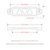 ARONOVA Battery Hold Down Sets,With Billet Aluminum Battery Tie Down