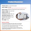 HUSETOO DC Motor Speed Controller ，DC 12V 24V 36V 48V
