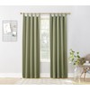 Sun Zero Easton Blackout Energy Effcient Tab Top Curtain Panel,