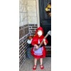Yilistore Girls Lil Red Riding Hood Dress Up Costume (2T)