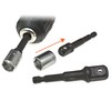 toolzone SD243 Socket Nut Driver Adaptors for Drill - Silver