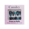 CAMILCY Press on Nails Handmade Nails Luxury Reusable Fake Nails