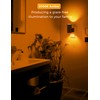 L LOHAS LED Amber Night Light, Dimmable Night Light, Dusk
