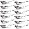 Stainless Steel Soup Spoons Dinner Spoons Set of 12 Chinese