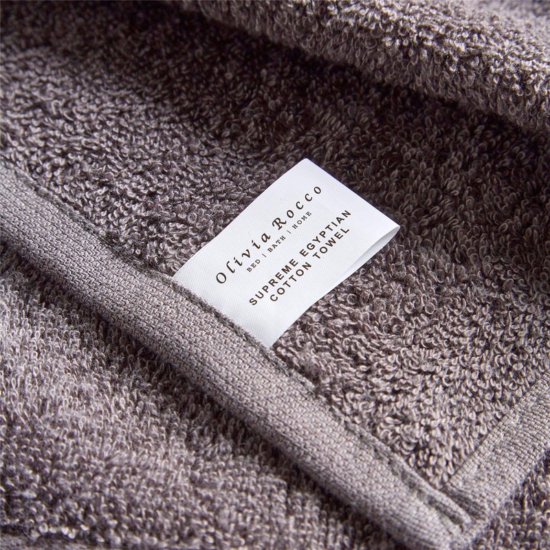 Olivia Rocco Egyptian Cotton Towels, Luxe Collection Towel 700 GSM,