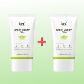 Dr. G Green Mild Up Sun Plus 50ml+50ml Double Plan Tone Up Sun Cream Olive Young / 닥터지 그린 마일드 업 선 플러스 50ml+50ml 더블기획 톤업 선크림 올리브영