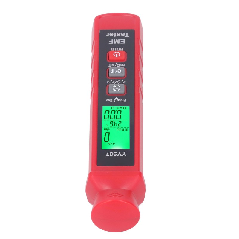 3V Electromagnetic Radiation Meter EMF Meter LCD Backlight Display Sound