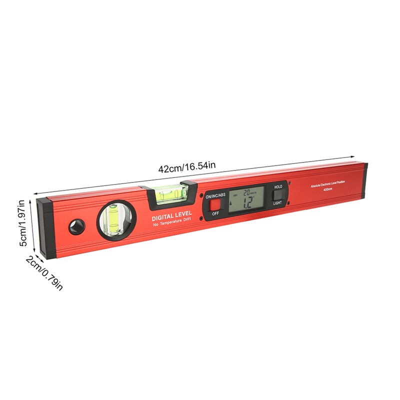 Digital Aluminum Alloy Magnetic Angle Finder Level 4 X 90°