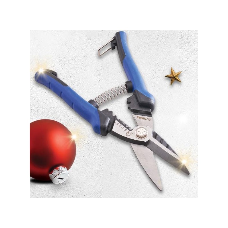 Faithfull Heavy-Duty Multi Function Scissors