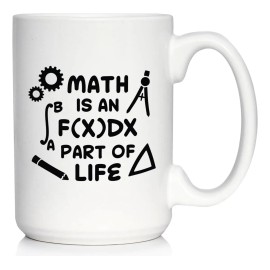 Bevvee Math Es Una Parte Integral De Life Coffee Taza Nerd O
