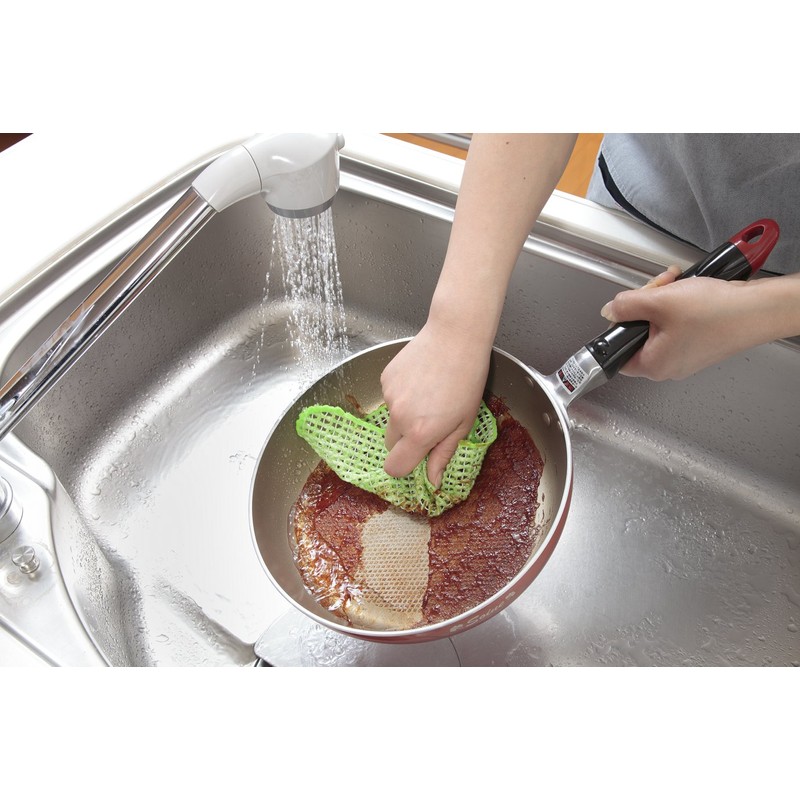 Sanko BO-49 Surprise Fresh Kitchen Sponge, Pink Green