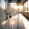 HZSY Combination Padlock 12 Pack, Fixed Dial Combination Padlock with