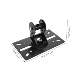 KONTONTY Speaker Stand Top Bracket Audio Speaker Mount Wall Mounting Rack for Surround Sound System