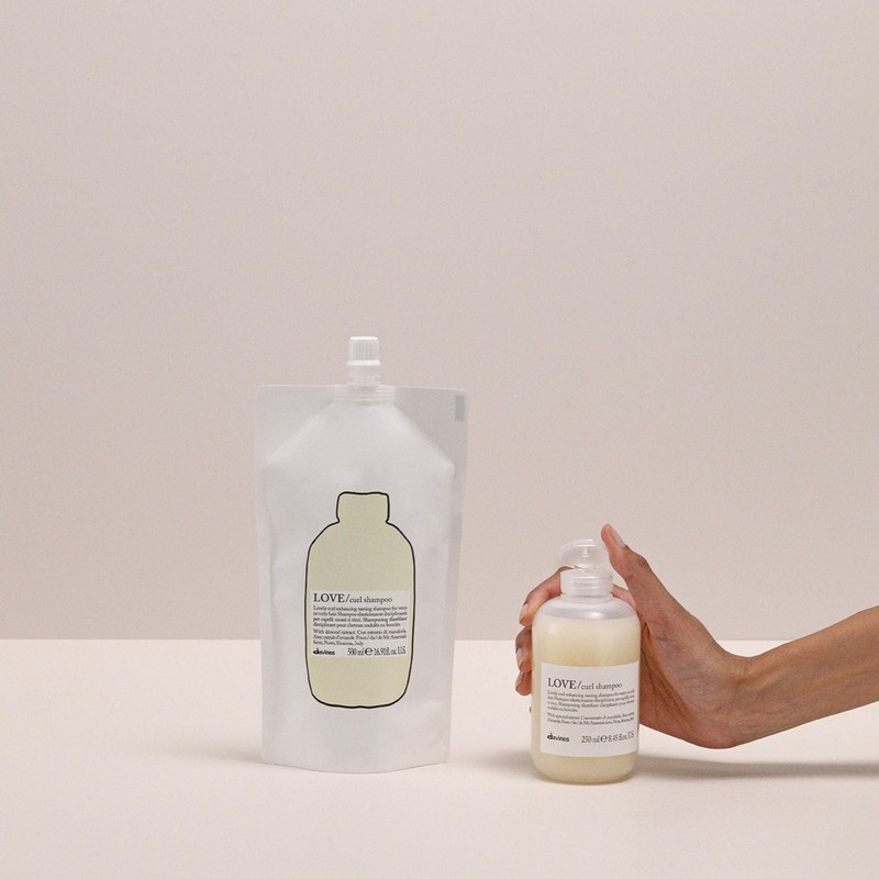 Davines Essentials LOVE Curl Shampoo Refill Pouch 500ml
