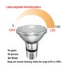 8W PAR20 LED Warm White 3000K Dimmable,Range Hood Light Bulbs,Indoor/Outdoor,Glass