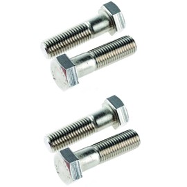 M20 x 75 Hex Bolts Zinc Clear 8.8 Grade Pack of 4