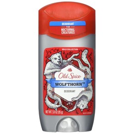 (2 Pack) Old Spice Wild Collection - Wolfthorn Scent - Men's Deodorant - 3 Oz