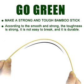 Bamboo Skewers ,Natural Bamboo Skewers for BBQ,Corn Dog Sticks,Skewer Sticks,Wooden Kebab Skewers -Skewers for Fruit Kabobs,Appetizer, Chocolate Fountain, Cocktail More Food (12 inch(100 Pack))