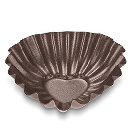 Staedter Piccolino Heart Set, Brown, 9 x 2.5 cm, 6-Piece