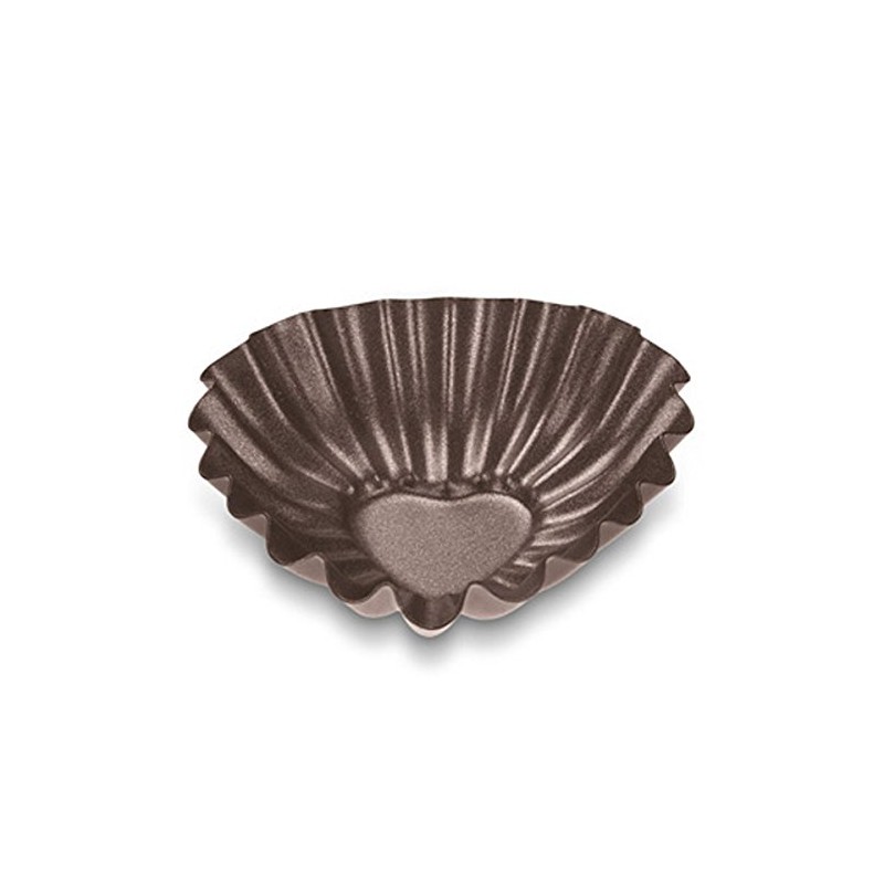 Staedter Piccolino Heart Set, Brown, 9 x 2.5 cm, 6-Piece