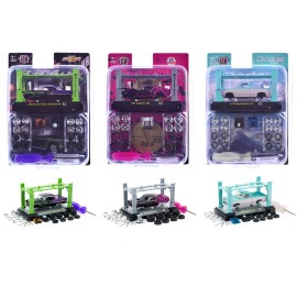 DCD Model Kit 3-Piece 1/64 Scale Car Set Limited Release 77 Edition Worldwide 9600 Pieces Diecast Toys M2 Machines