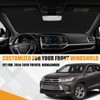 Kistrba Windshield Sunshade Cover Compatible with 2014-2019 Toyota Highlander, Midsize