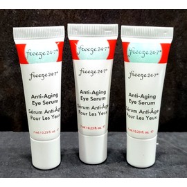 Freeze 24-7 3-piece lot ~ Freeze 24-7 Anti-Aging Eye Serum ~ 0.23 oz each, 7 ml