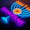 Hanukkah Neon Sign Decorations for Home, Happy Hanukkah Star of