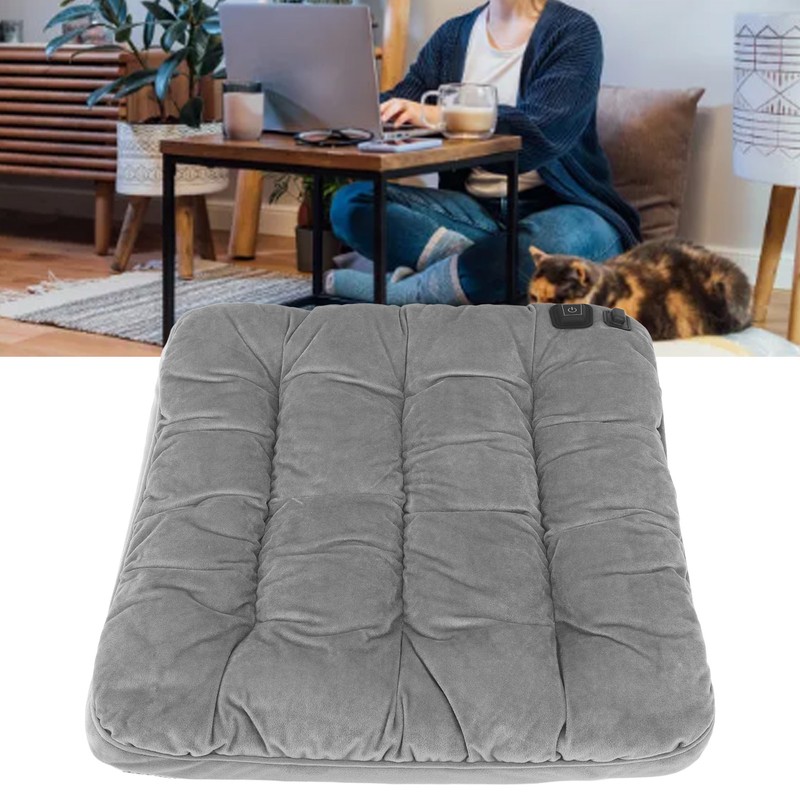 Heated Seat Cushion 3 Temp Modes Soft Washable Fast Heating