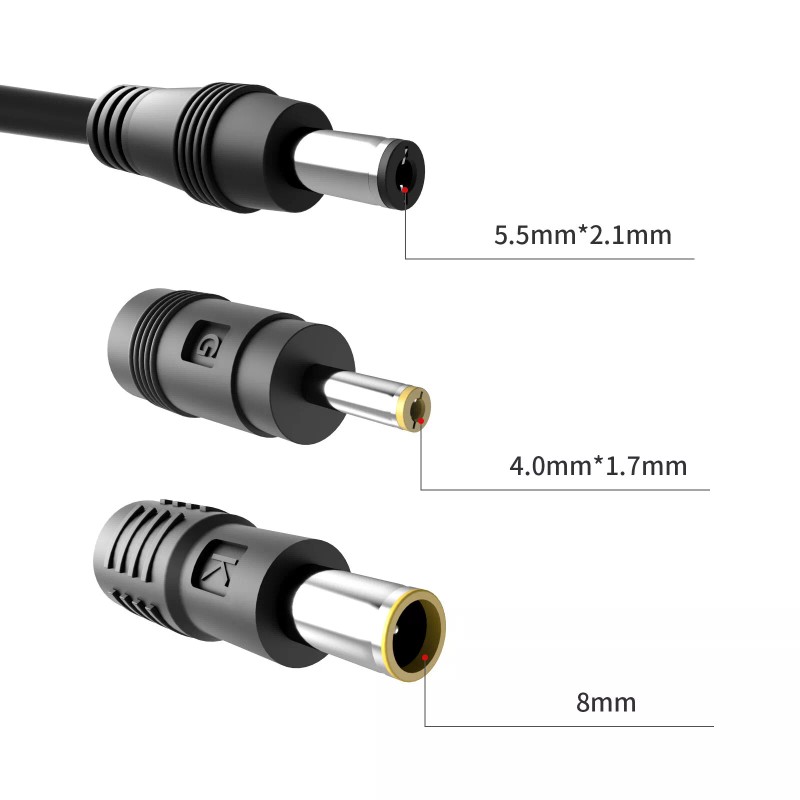 Peakelect Solar Connector to DC 5.5mmx2.1mm Adapter Extension Cable 16AWG