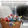 100 Pcs Mini Colourful Sock Clips, Non-Slip Laundry Peg, Multi-Purpose