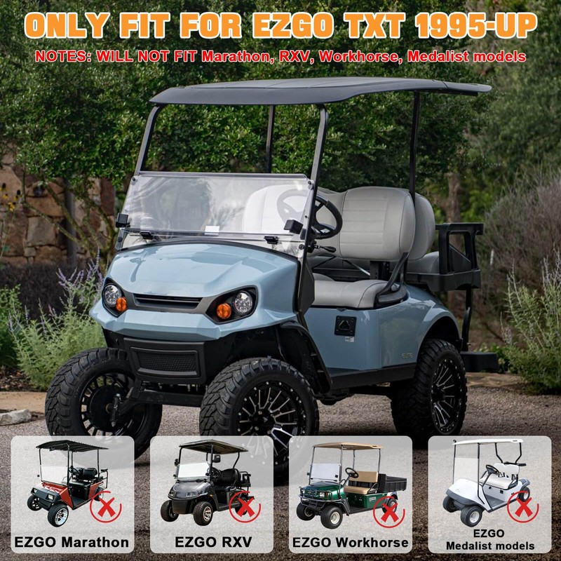 Complete Body Rivet Kit Fit for EZGO TXT Golf Cart