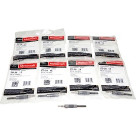 OEM Ford / Motorcraft Idi 7.3l DIESEL Glow Plug Zd-9- Zf2tz-12a342-a (Set of 8 Pcs)
