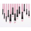 URBANMAC Makeup Brush Set With Travel Case- Pink, Set Of