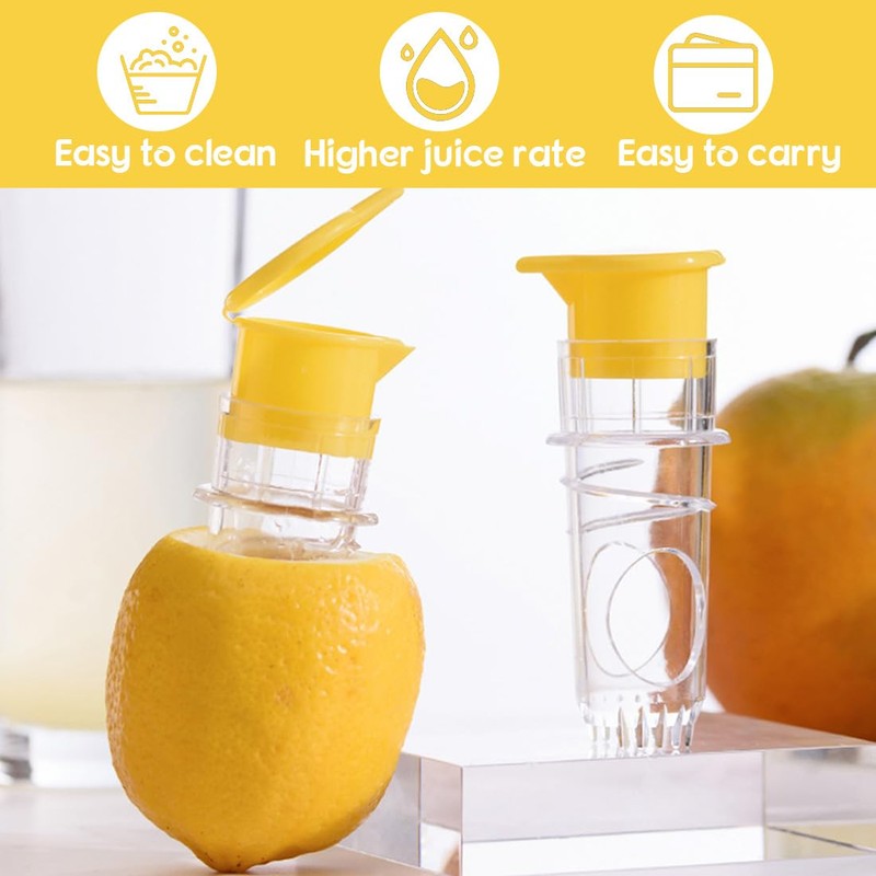 Pack of 2 Lemon Squeezers, Manual Citrus Squeezer, Lemon Squeezer,